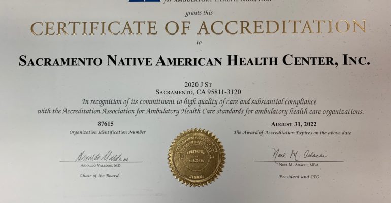 Recertification Certificate